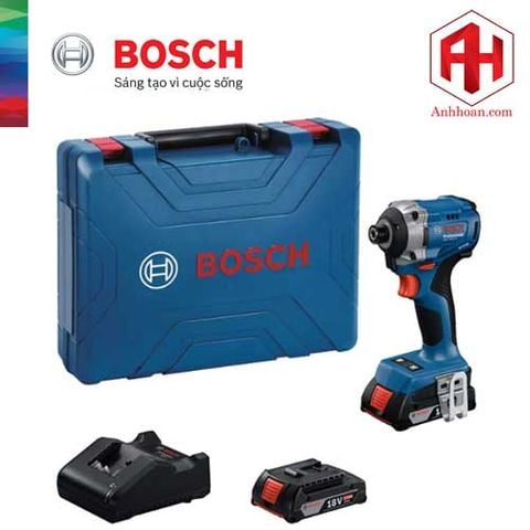 Máy vặn vít dùng pin Bosch 18V GDR 18V-215 (SET 2x2Ah)