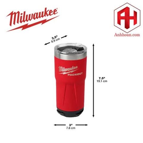 Milwaukee Packout Ly giữ nhiệt 20OZ (48-22-8392R)