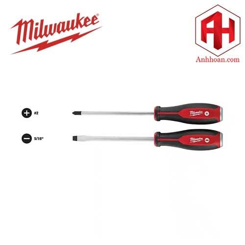 Milwaukee 48-22-2702 Bộ 2 tua vít đóng