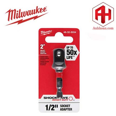 Milwaukee 48-32-5034 đầu chuyển vít sang Bulong 1/2in