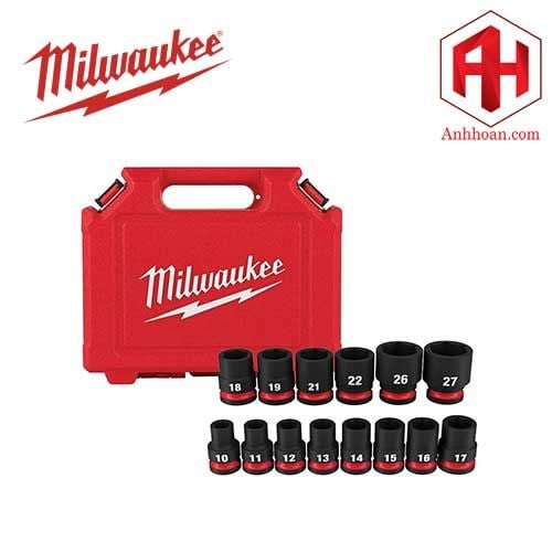 Milwaukee 1/2" Bộ tuýp14 chi tiết 49-66-7013