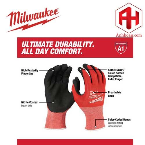 Milwaukee Găng tay bảo hộ 48-22-8903 (Chống cắt)