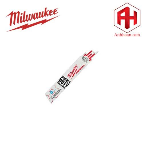 Milwaukee Lưỡi cưa kiếm kim loại the Torch 15cm 10tpi 48-00-4712 (5 cái)