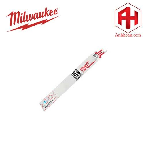 Milwaukee Lưỡi cưa kiếm kim loại the Torch 23cm 10tpi 48-00-4713 (5 cái)