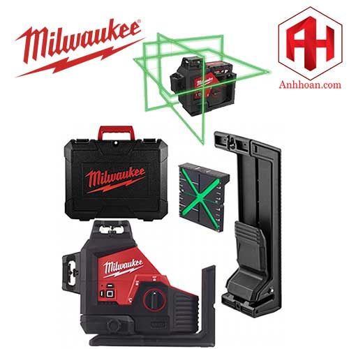 Milwaukee Máy cân mực laser tia xanh M12 3PL-0C