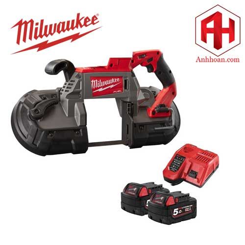 Milwaukee Máy cưa vòng pin 18V M18 CBS125-502 (SET 5Ah)