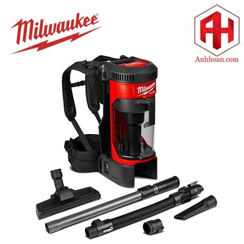 Milwaukee Máy hút bụi đeo vai dùng pin 18V M18 FBPV-0G0