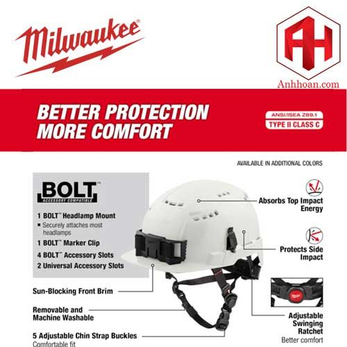 Milwaukee Nón bảo hộ  48-73-1320