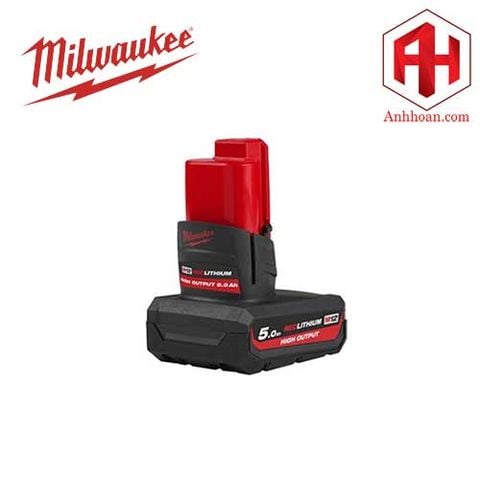 Milwaukee Pin Li-Ion M12HB5 RedLithium (12V:5Ah)