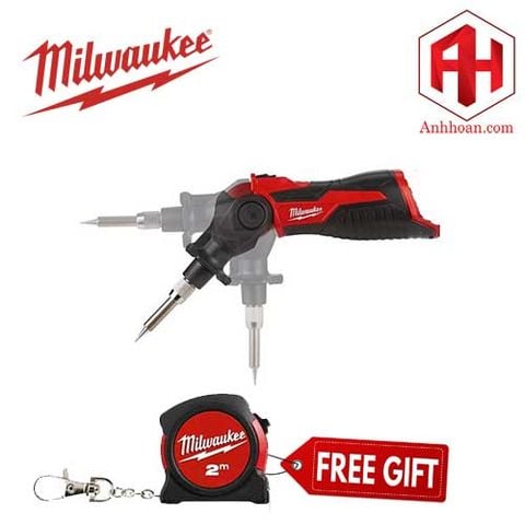 Milwaukee Thân Máy hàn chì dùng pin 12V M12 SI-0 (90W)