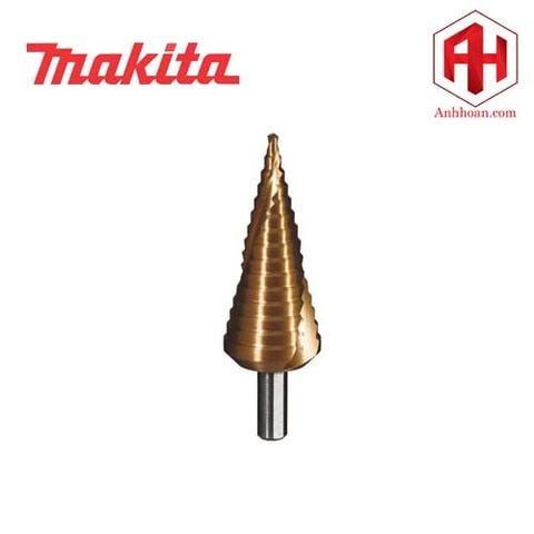 Mũi khoan bậc đa tầng xoắn phủ Ti-tan Makita 4-32mm