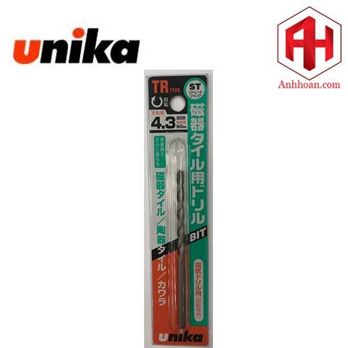 Mũi khoan gạch men Unika TR4.3mm