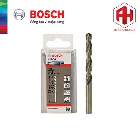 Bosch Mũi khoan INOX HSS-CO Size 1-13mm