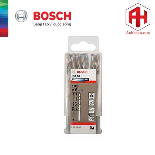 Bosch Mũi khoan INOX HSS-CO Size 1-13mm