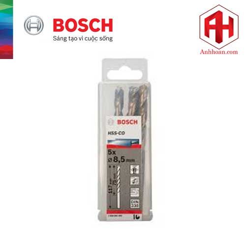 Bosch Mũi khoan INOX HSS-CO Size 1-13mm