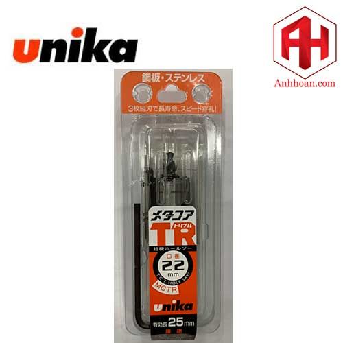 Mũi khoét hợp kim Unika MCRT - 22mm