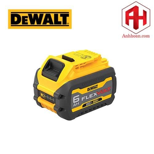 Pin DeWALT 20V-6.0Ah XR Li-Ion DCB606-B1 (60V)