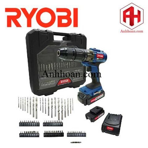 RYOBI Máy khoan pin 18V CLI-1802K (SET 2x1.5Ah)