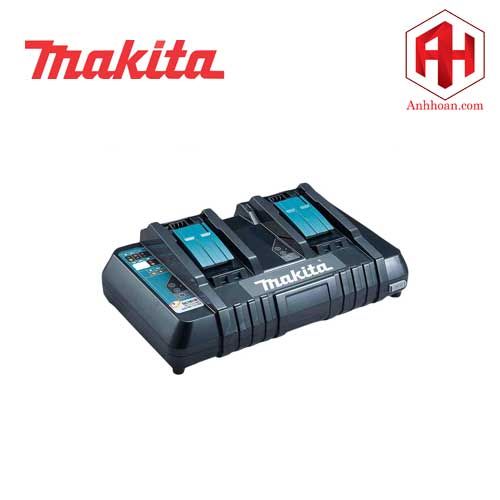 Sạc pin Makita 14.4V 18V 2 cổng sạc DC18RD (Sạc nhanh)