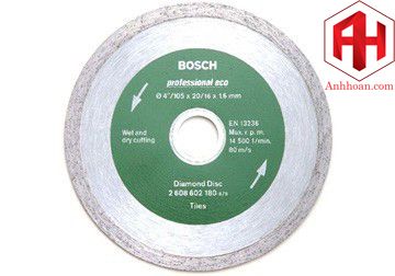 Đĩa cắt gạch - ngói Bosch ceramic (105x16/20x1.6mm) 2608603729