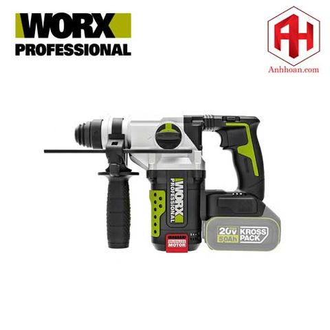 Thân Máy khoan bê tông pin 20V WORX WU388.9