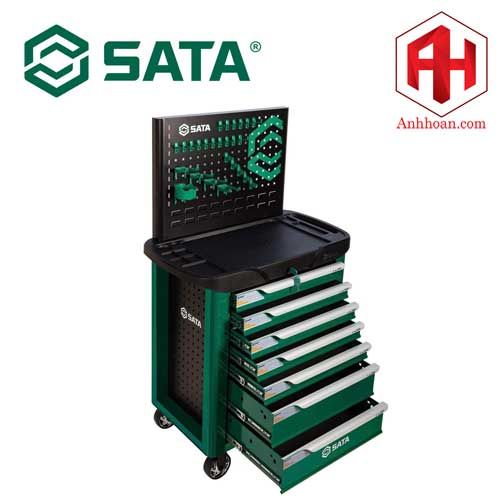 Xe đẩy dụng cụ 7 ngăn có bánh 680x458x860MM