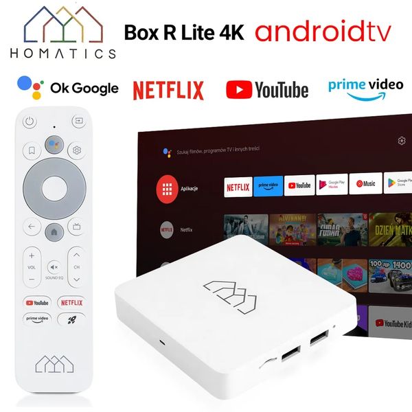 HOMATICS Box R Lite 4K Android 11 với Netflix 4K