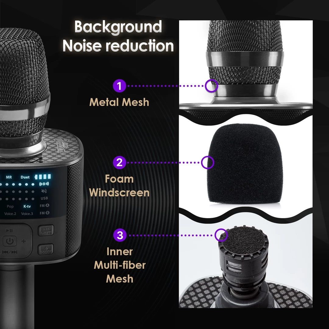 Micro Karaoke Bluetooth Miracle M100 Nhập Khẩu Từ Hàn Quốc