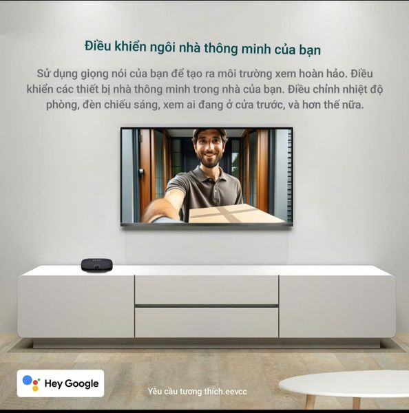 Android TV Box onn Google TV 4K Pro – Giải trí đỉnh cao, điều khiển rảnh tay