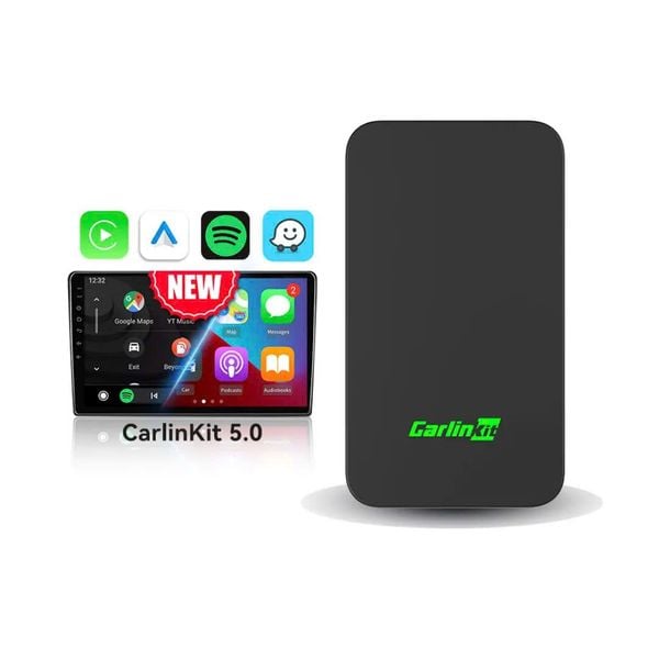 CarlinKit 5.0 - Thiết Bị CarPlay Android Auto AI