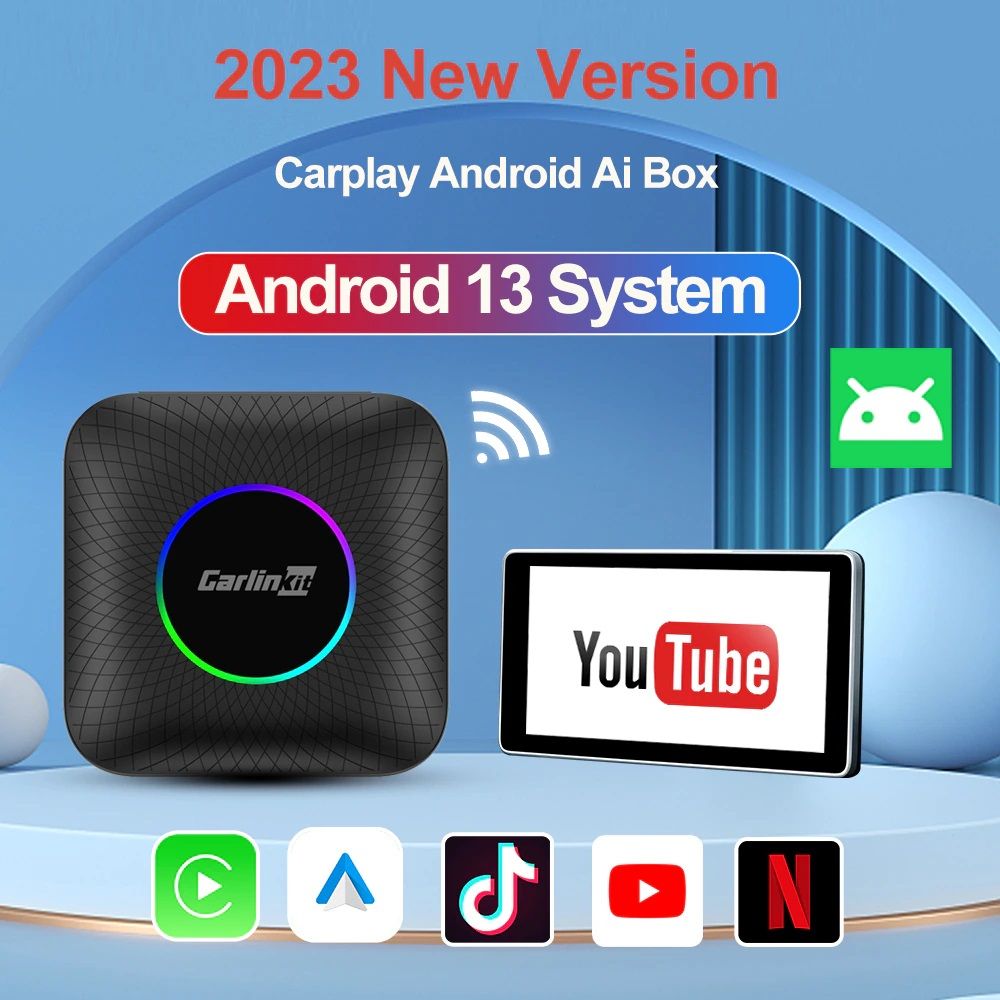 3【日本版・技適対応】CarlinKit Tbox Ambient Ai Box 日本版・技適対応】CarlinKit Tbox Ambient Ai Box
