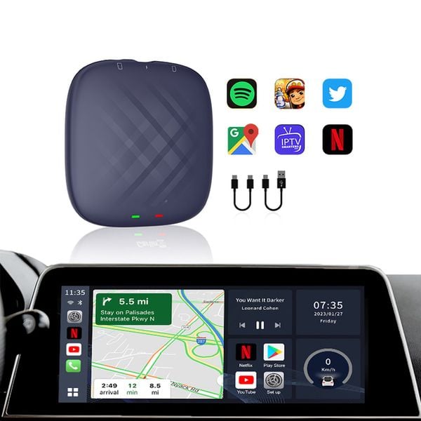 Android box ô tô Carlinkit Tbox Plus Android 13 MyTV Box