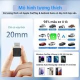Carlinkit Mini Ultra – Nâng cấp CarPlay & Android Auto không dây cho xe hơi