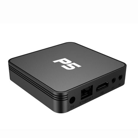 TV Box P5 Android TV 10 Wifi 6 Điều Khiển Giọng Nói