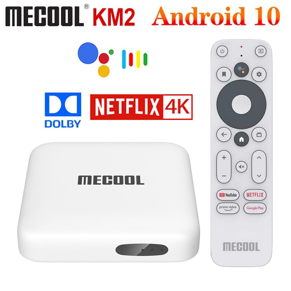 MECOOL KM2 Netflix 4K Android TV 10 chính chủ 2022