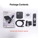 TV Box RockTek GX1 UHD Google TV 12 Netflix 4K New 2025