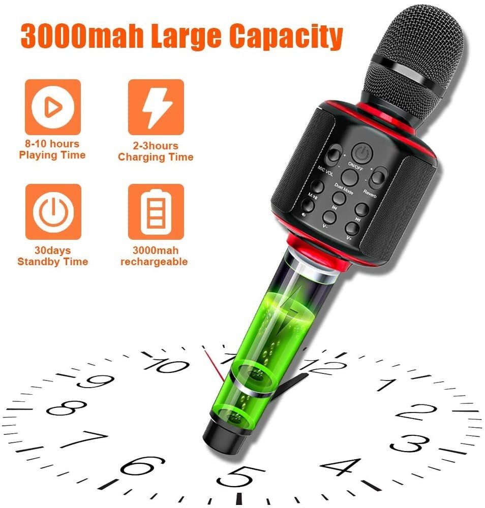 Micro Hát Karaoke Di Động Không Dây Bluetooth Y11S