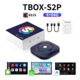 Carlinkit TBox S2P – Android Box Ô Tô | CarPlay Không Dây | Mới 2025