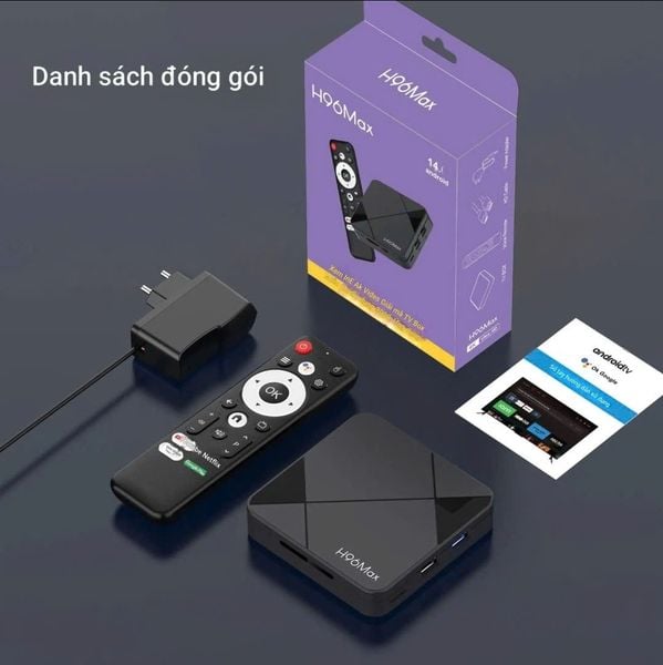 Android TV Box H96 Max RK3518 – Hệ điều hành Android 14 mới 2025