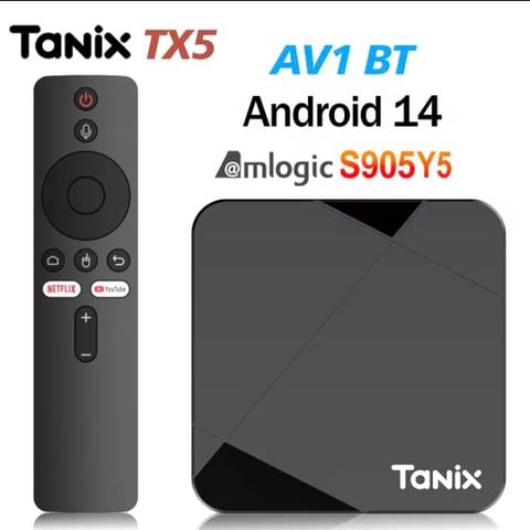 Android TV Box Tanix TX5 - Mới 2025