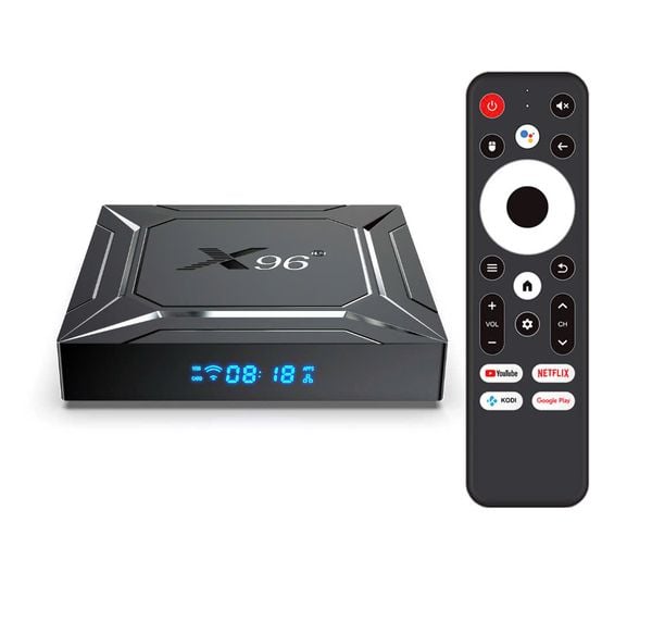 TV Box X96 M200 AI - Android 14, LAN 1000M, AI-SR Nâng Cấp Hình Ảnh New 2025
