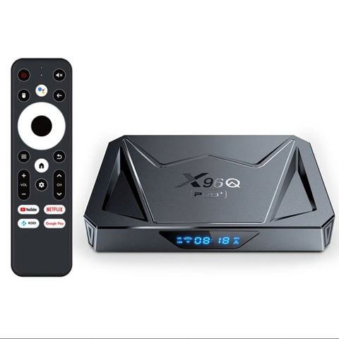 TV Box X96Q Pro Plus Android 14 CPU Allwinner H728 LAN 1000M Wifi6 (4-32)