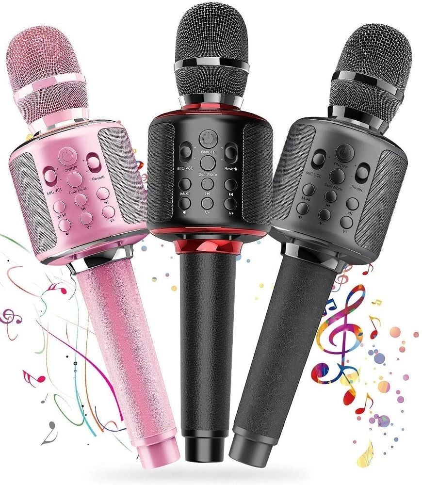 Micro Hát Karaoke Di Động Không Dây Bluetooth Y11S