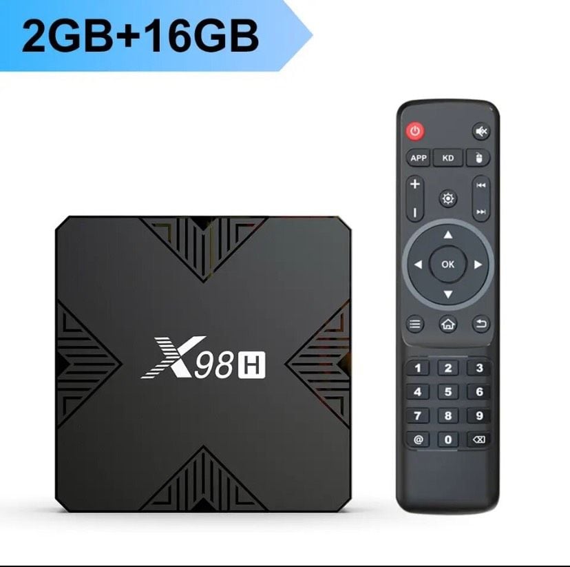 TV Box X98H WiFi 6 Android 12 Bluetooth 5.0