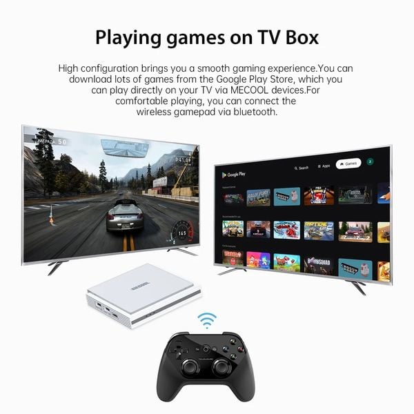 Android TV Box MECOOL KM2 PLUS Deluxe