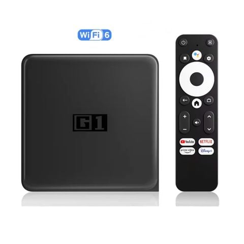Android TV Box G1 với Netflix 4K Google Certified (4-32)