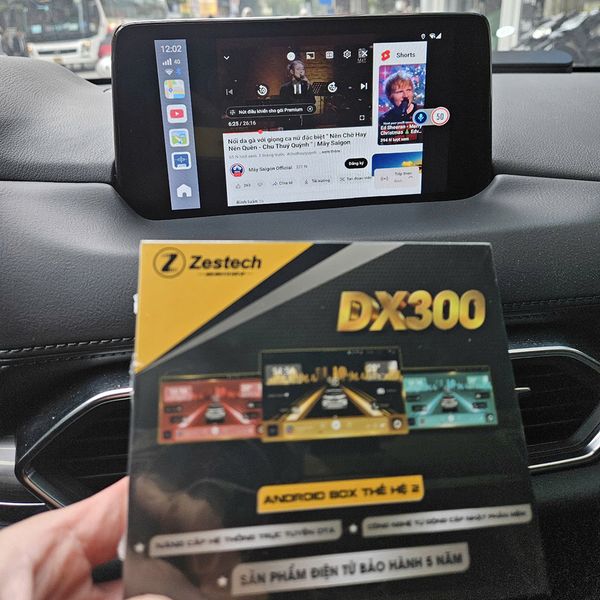 Android Box cho ô tô Zestech DX300 thế hệ thứ 2