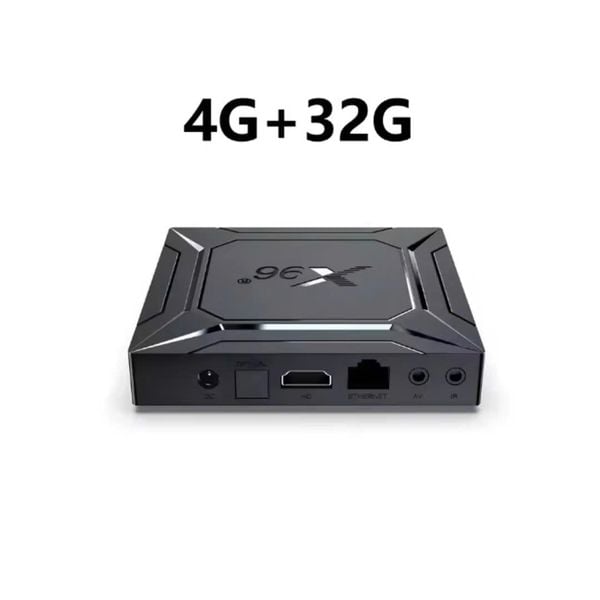 TV Box X96 M200 AI - Android 14, LAN 1000M, AI-SR Nâng Cấp Hình Ảnh New 2025