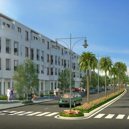 Con đường nội khu dự ná