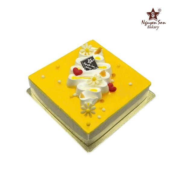  Passion fruit mousse 